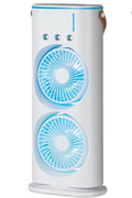 Portable Double Ended Spray Fan with Misting